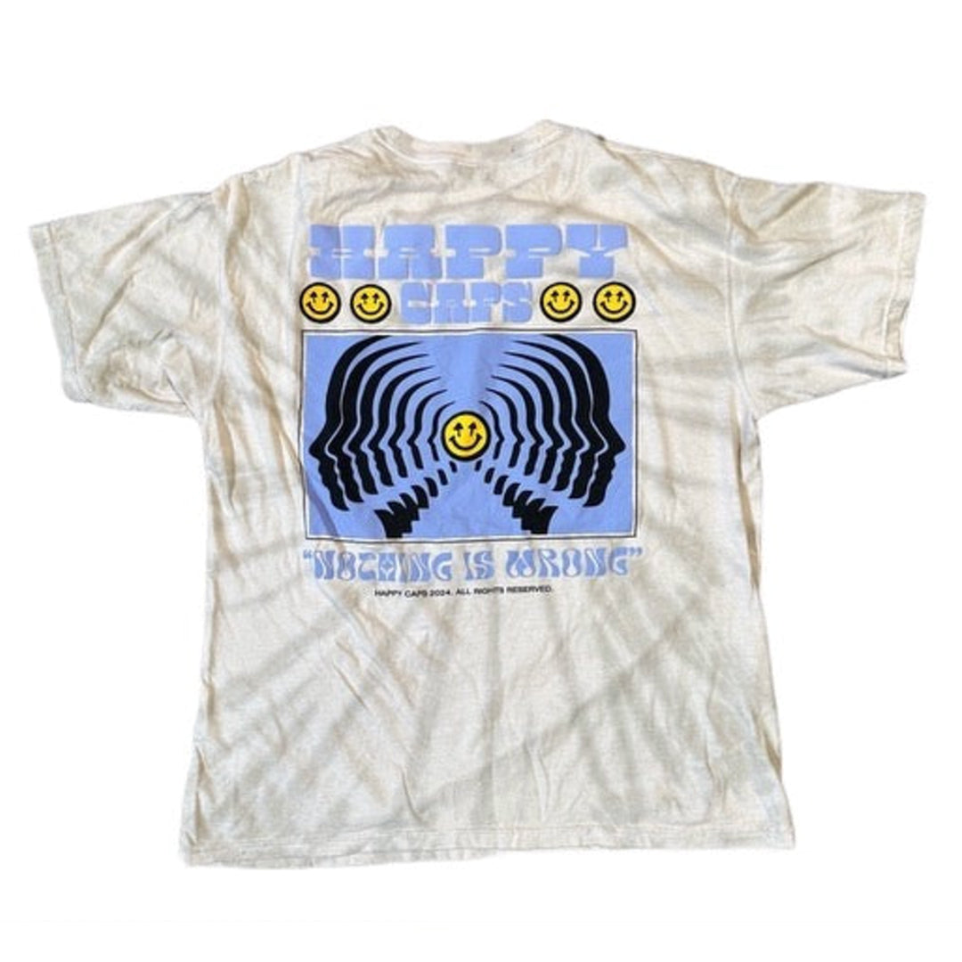 Happy Caps Drop Out Tee